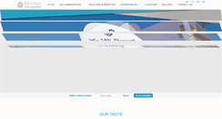 Desktop Screenshot of kristalli-hotel.com